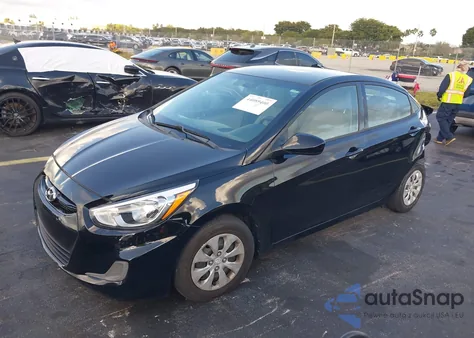 2017 Hyundai Accent Se from USA, damaged, VIN KMHCT4AEXHU334512